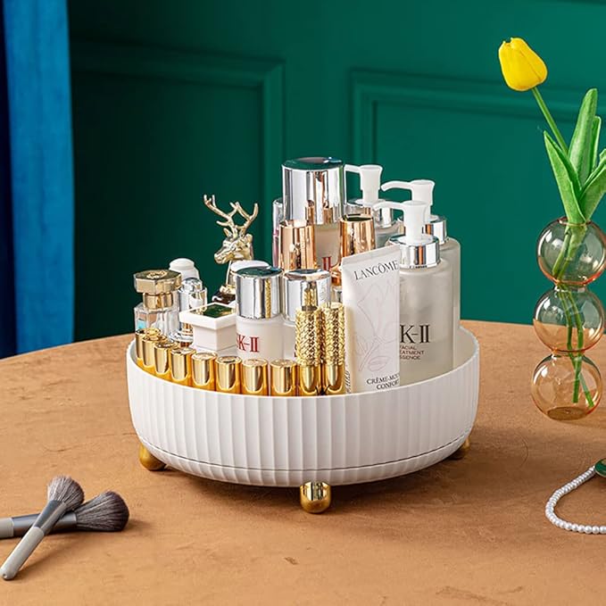 Luxury Rotating Tray for Kitchen & Vanity | 360° Organizer