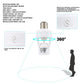 Infrared Motion Sensor Lamp Holder Auto On/Off Light Socket
