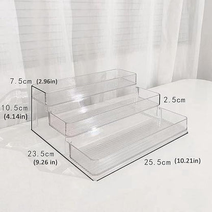 Luxury Acrylic Perfume & Skincare Display Organizer Tray