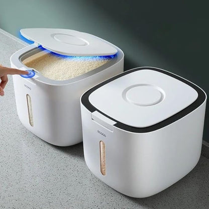 Ecoco 5kg Smart Rice Box – Airtight Grain Storage Station