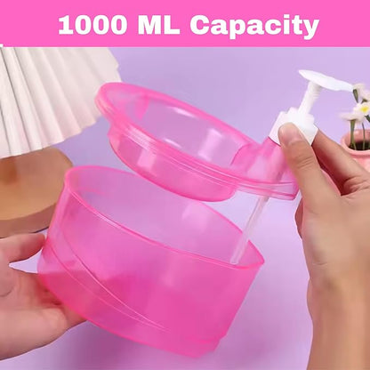 2-in-1 Liquid Soap Dispenser with Sponge Holder & Kitchen Sink Organizer