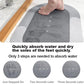 Dark Shower Mat for Home Entrance Non-Slip Door Mat for Indoor & Outdoor Use