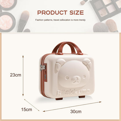 Cute & Compact Travel Cosmetic Bag Durable Makeup Handbag