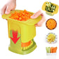 2-in-1 Vegetable press Chopper Dicing & Slitting Kitchen Chopping