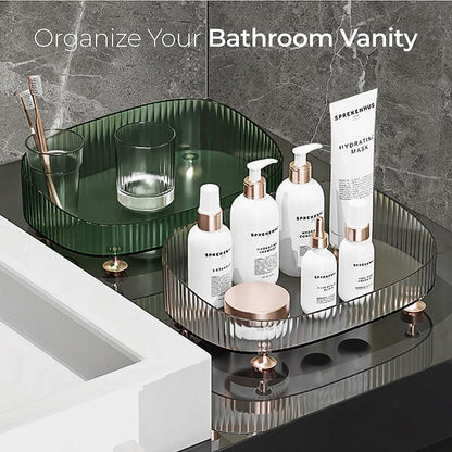 Acrylic Vanity Tray – Perfume & Cosmetic Organizer
