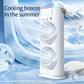 Double Headed Ice Mist Fan Rechargeable Portable Air Cooler