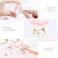 Clear Jewellery Organizer Box with 20 PVC Resealable Zip Bags – Compact Storage for Rings, Earrings, Necklaces & Accessories
