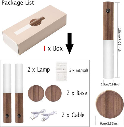Wooden Motion Sensor Night Light