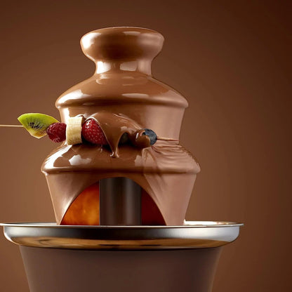 Electric Chocolate Fountain Machine Hot Chocolate Melting Dispenser