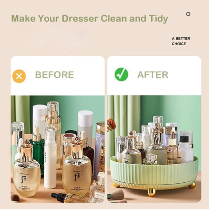 Luxury Rotating Tray for Kitchen & Vanity | 360° Organizer