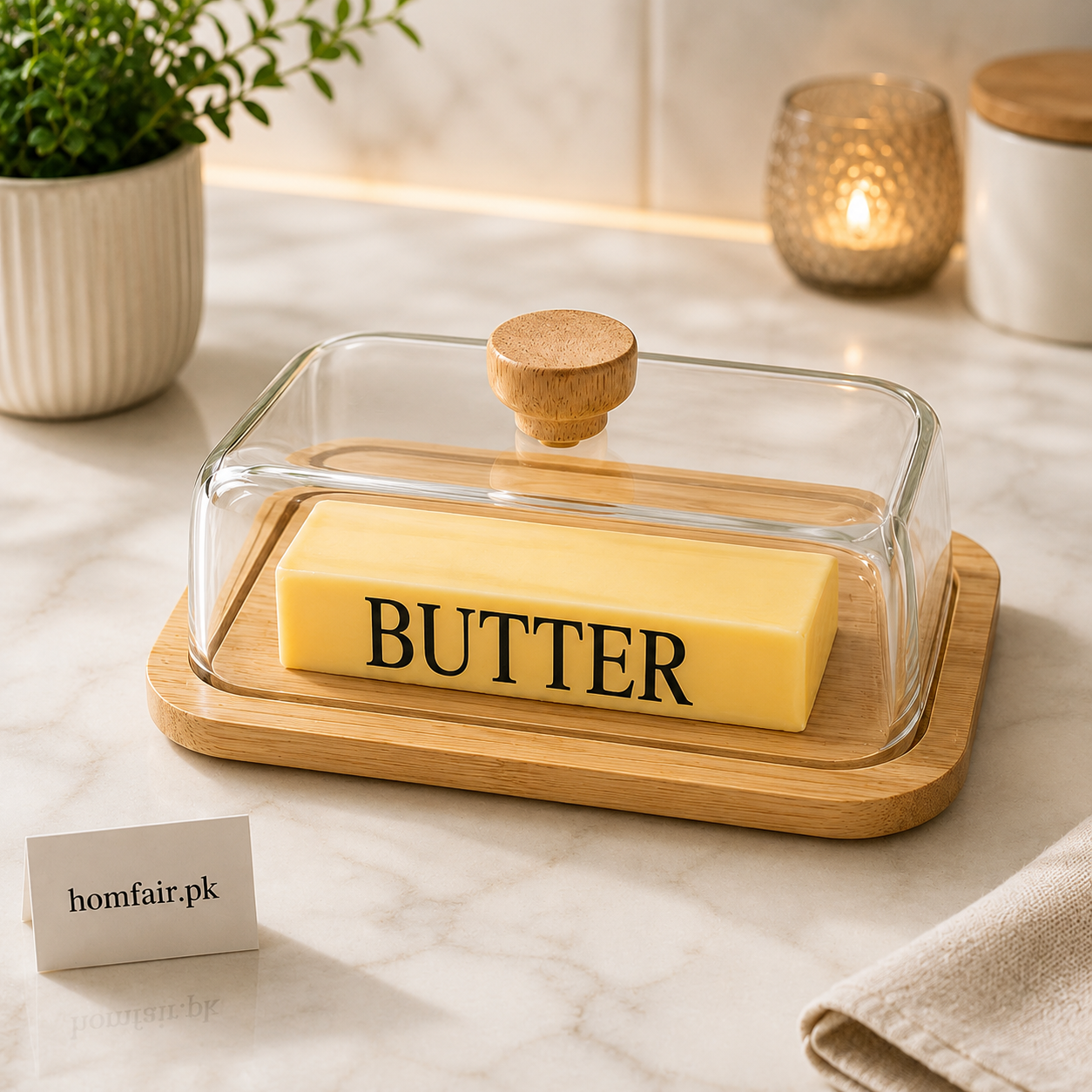 Premium Acrylic Butter Keeper