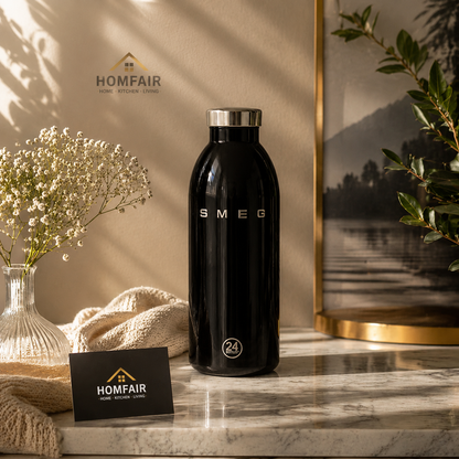 SMEG Style Stainless Steel Insulated Water Bottle