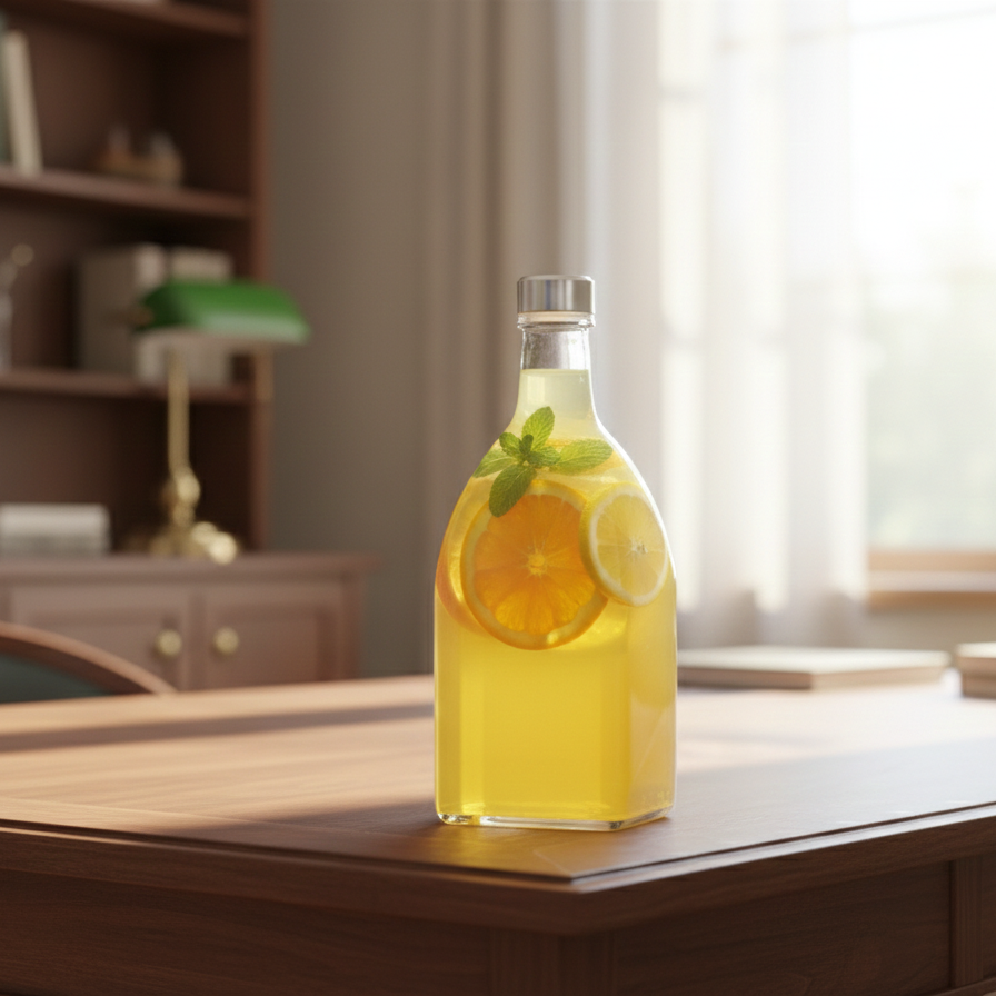 Limon 1.1 Liter Prime Clear Glass Bottle