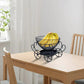 2 Tier Decorative Fruit Basket Stylish Kitchen Organizer