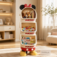 Disney-Inspired 4-Tier Kids Storage Organizer  Multi-Purpose Toy & Nursery Organizer