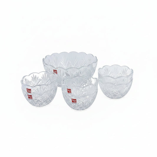 Danny Home Premium 7-Piece Salad Bowl Set for Elegant Everyday Dining & Kitchen Use