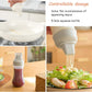 5-Hole Squeeze Sauce Bottle transparent Plastic Condiment Dispenser