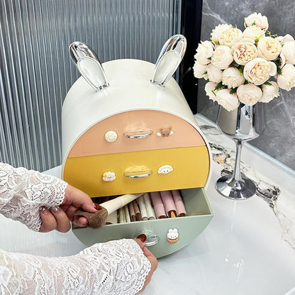 Luxury Bunny Drawer Organizer Cabinet for Vanity