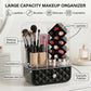Luxury Dustproof Makeup Brush & Lipstick Organizer with Drawer