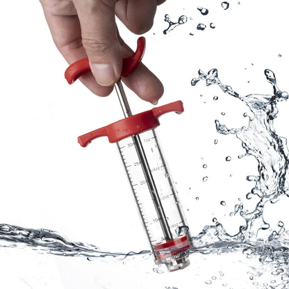 Meat Marinade Syringe Stainless Steel BBQ Flavor Injector