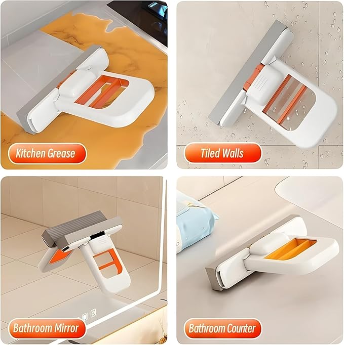 Compact Desktop Cleaning Mop Portable Water absorbing Sponge for kithchen & Office