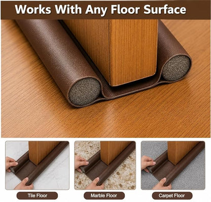 Door Draft Stopper Under Door Noise & Dust Blocker