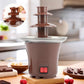 Electric Chocolate Fountain Machine Hot Chocolate Melting Dispenser