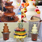 Electric Chocolate Fountain Machine Hot Chocolate Melting Dispenser