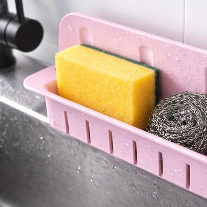 Multi-Purpose Sink Splash Guard & Dish Drying Organizer