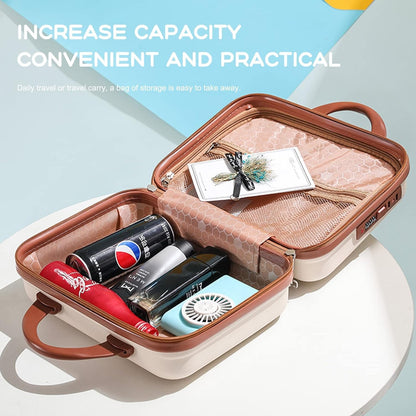 Cute & Compact Travel Cosmetic Bag Durable Makeup Handbag