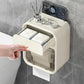 Wall Mounted Tissue Holder with Storage Drawer
