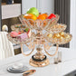 Acrylic Crystal Rotating Dry Fruit Stand