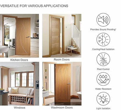 Door Draft Stopper Under Door Noise & Dust Blocker