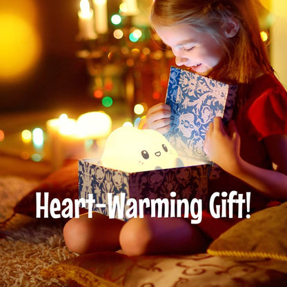 Cute Cloud Night Lamp Soft LED Bedside Light for Kids & Home Décor