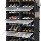 Attachable Cube Cabinet Shoe Rack Modular Storage Organizer