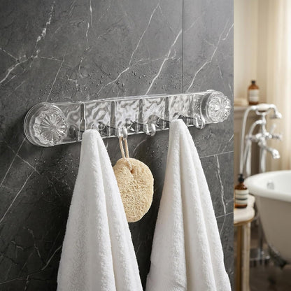 Luxury Crystal Wall Mounted Kitchen Hook Rack (1 Piece)