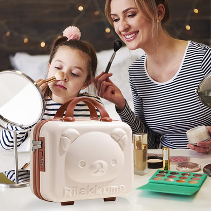 Cute & Compact Travel Cosmetic Bag Durable Makeup Handbag