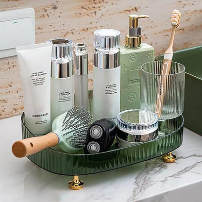 Acrylic Vanity Tray – Perfume & Cosmetic Organizer