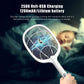 Electric Rechargeable Mosquito Swatter with Base Portable Bug Zapper