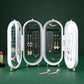 Collapsible Jewelry Organizer Box Compact Earring & Necklace Storage