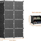 Attachable Cube Cabinet Shoe Rack Modular Storage Organizer