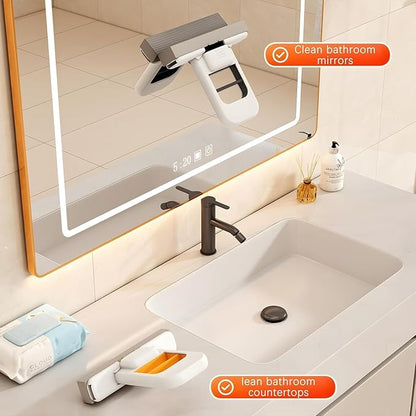 Compact Desktop Cleaning Mop Portable Water absorbing Sponge for kithchen & Office