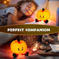 Cute Silicone Pumpkin Night Light Soft LED glow