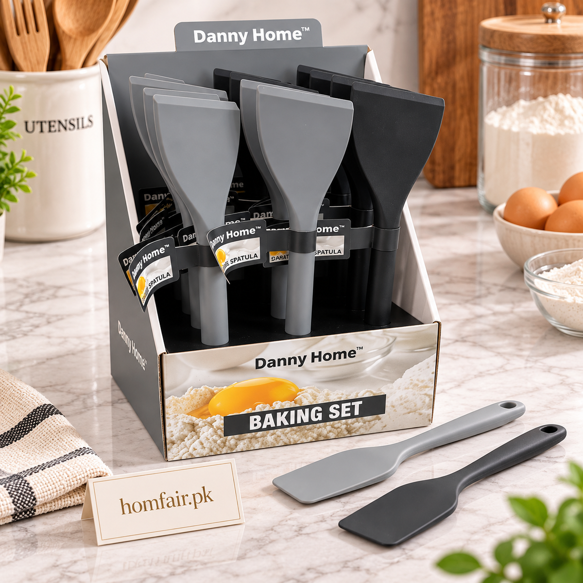 Danny Home Modern Silicone Spatula – Durable Everyday Kitchenware for Home Use