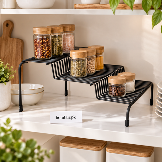 Danny Home Advanced 3-Tier Spice Rack – Convenient Kitchen Accessory for Efficient Meal Prep