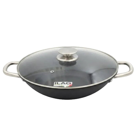 Danny Home Grand 28 × 9.5 cm Cast Iron Casserole for Family-Size Slow Cooking
