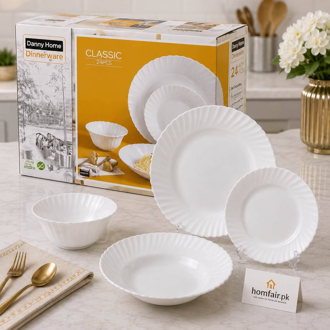 Danny Home Classic 24pcs Dinner Set