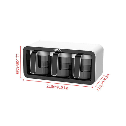 Ecoco Wall Mounted Premium Quality Spice Box