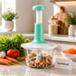 Multifunction Hand Food Chopper with Stainless Steel Blades