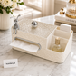 Luxury Multifunction Tissue Box Organizer Desktop & Vanity Storage Holder